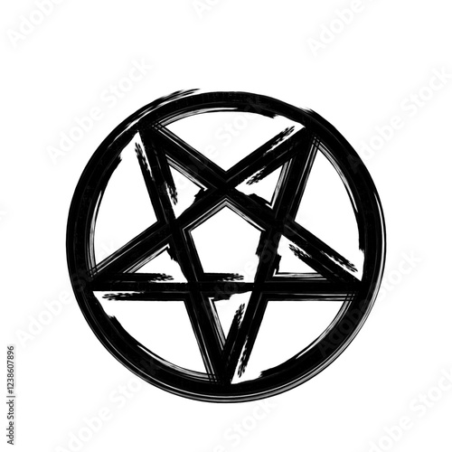 Pentagramm. Symbol. Zeichen