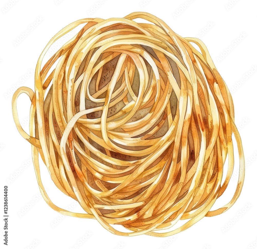 PNG An isolated japanese soba food art stationery.