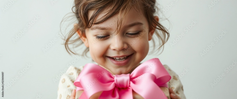 Joyful Child Opening Christmas Present
Joyful Child Opening Christmas Present