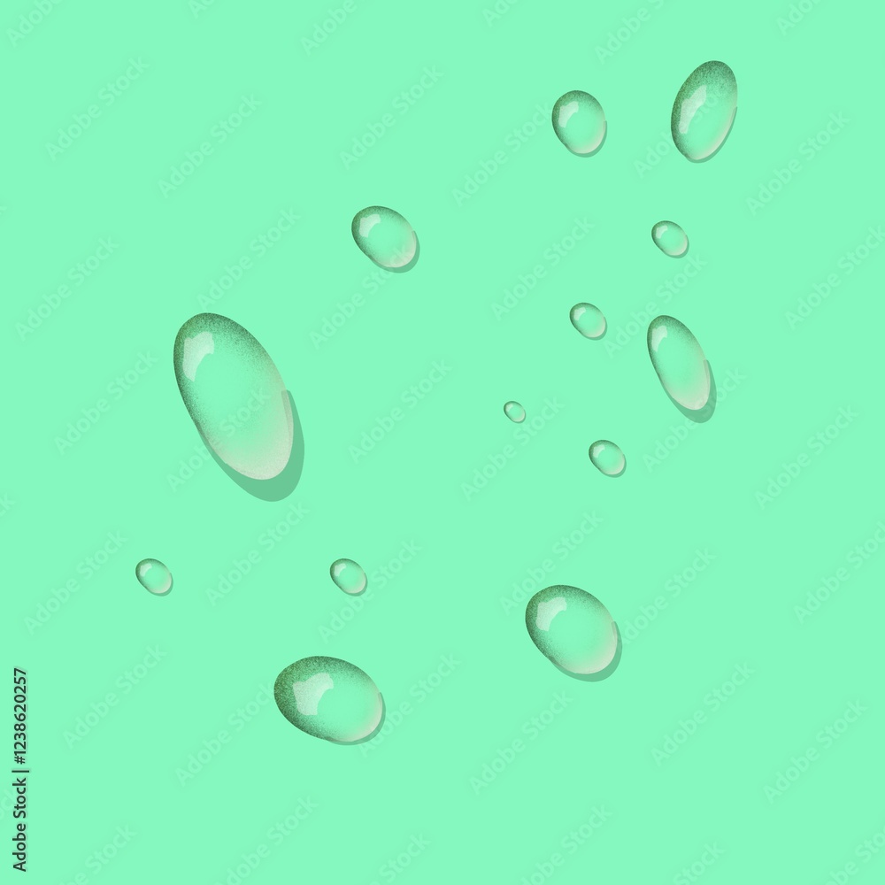 drops of water drops of water