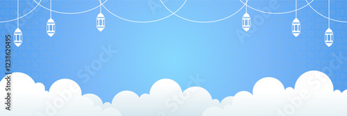 banner design with Islamic and Ramadan themes