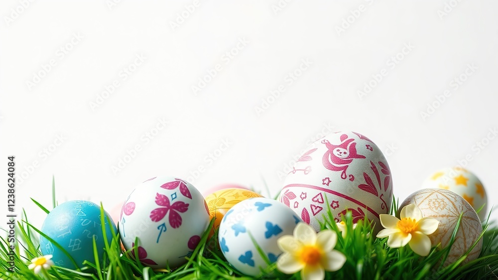 Fototapeta premium Celestial Easter: Astrology's Mystical Motifs