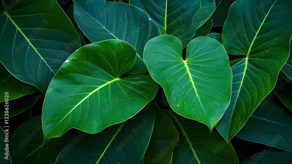 tropical green leaves for background tropical green leaves for background