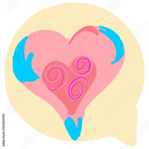 Cute heart