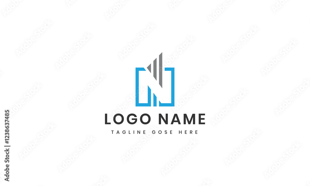 Vector n Logo template design Vector n Logo template design