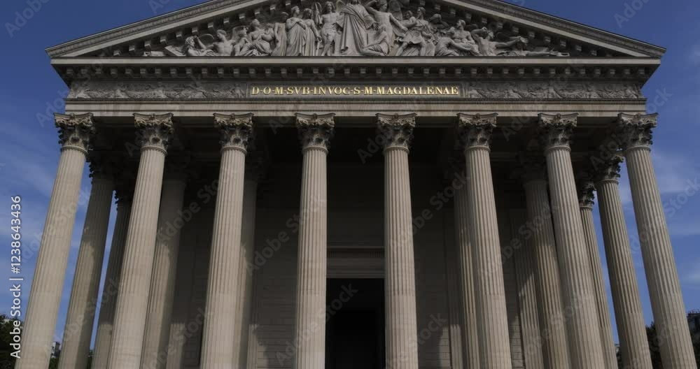 Church of Sainte-Marie-Madeleine (La Madeleine) in Paris, France Church of Sainte-Marie-Madeleine (La Madeleine) in Paris, France