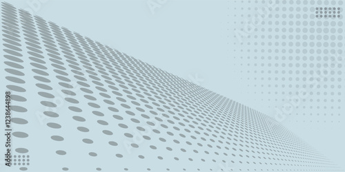White abstract vector background. Gray abstract. Modern background design for project report and presentation template. Drawing vector illustration. Point and circular shape.