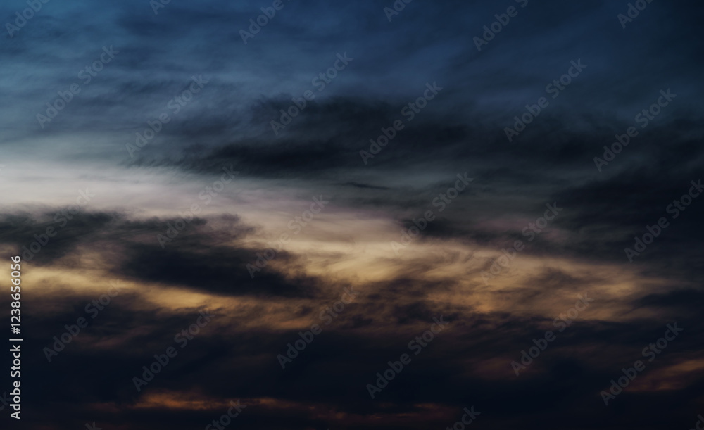 beautiful and dramatic sunset sky with clouds as abstract background beautiful and dramatic sunset sky with clouds as abstract background