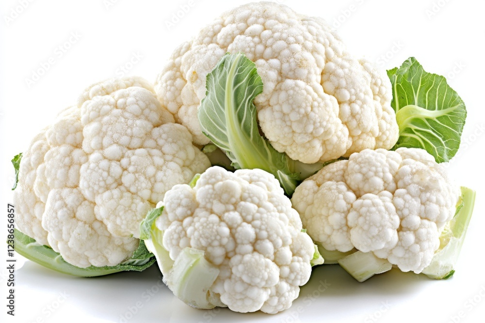 Fresh Cauliflower Heads Ready For Cooking Fresh Cauliflower Heads Ready For Cooking
