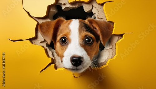 Plakat w ramie Jack Russel