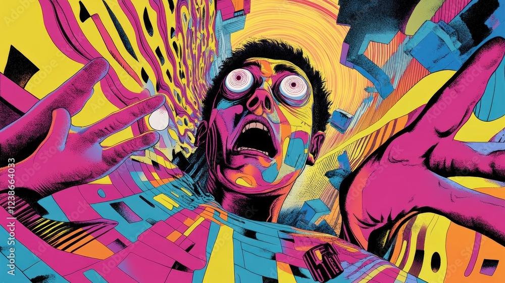 Psychedelic Descent: A Vivid Journey into the Subconscious Psychedelic Descent: A Vivid Journey into the Subconscious