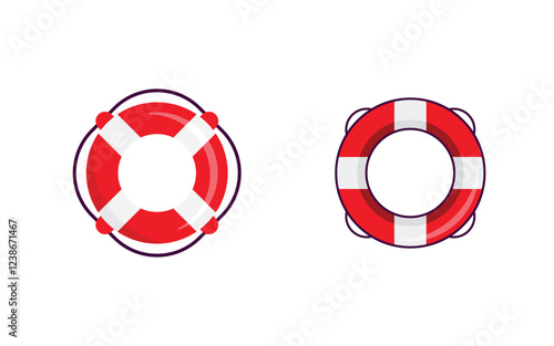 SOS Vector icon design illustration Template