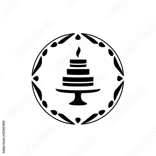 Elegant Cake Logo Design: A Delicious Symbol of Celebration and Sweet Treats