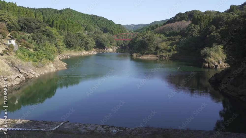 永吉ダムの風景(日置市) 永吉ダムの風景(日置市)