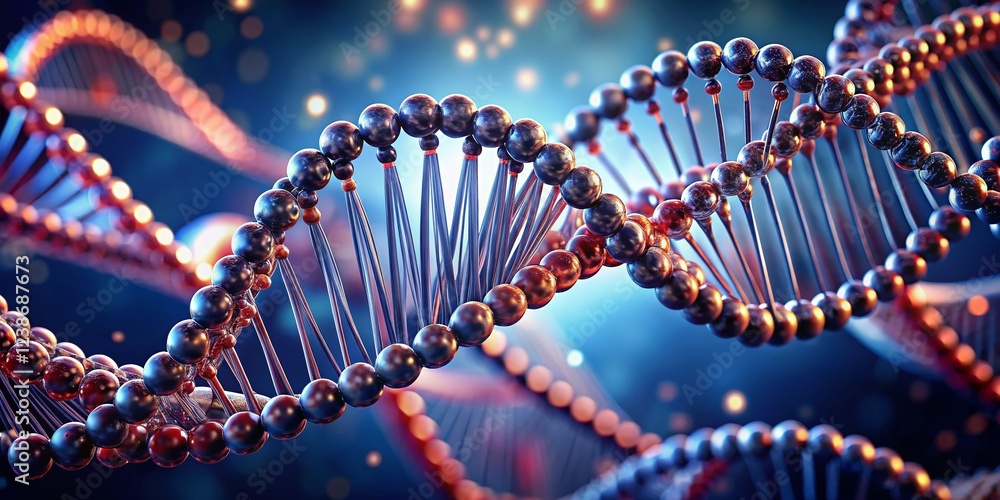 DNA Molecule Structure Minimalist Design DNA Molecule Structure Minimalist Design