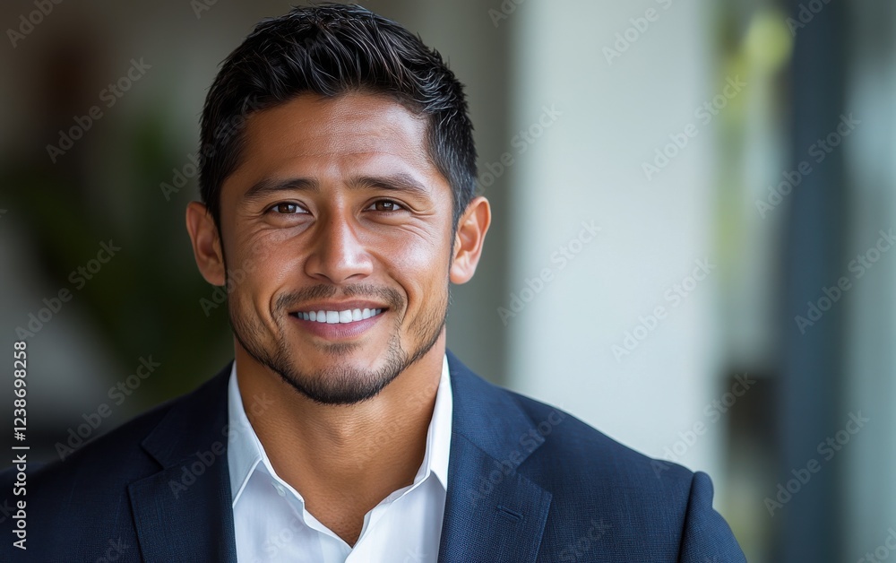 A man in a suit and white shirt is smiling A man in a suit and white shirt is smiling