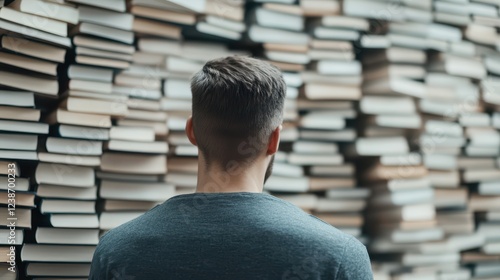 Delving into the vast realms of knowledge, liberated minds gather amid the towering stacks of books, finding serenity in the quietude of the library