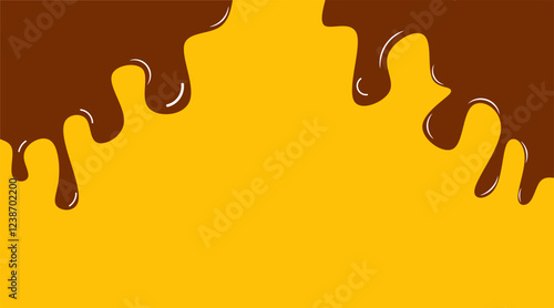 chocolate melted wave Background. chocolate fluid background. chocolate liquid