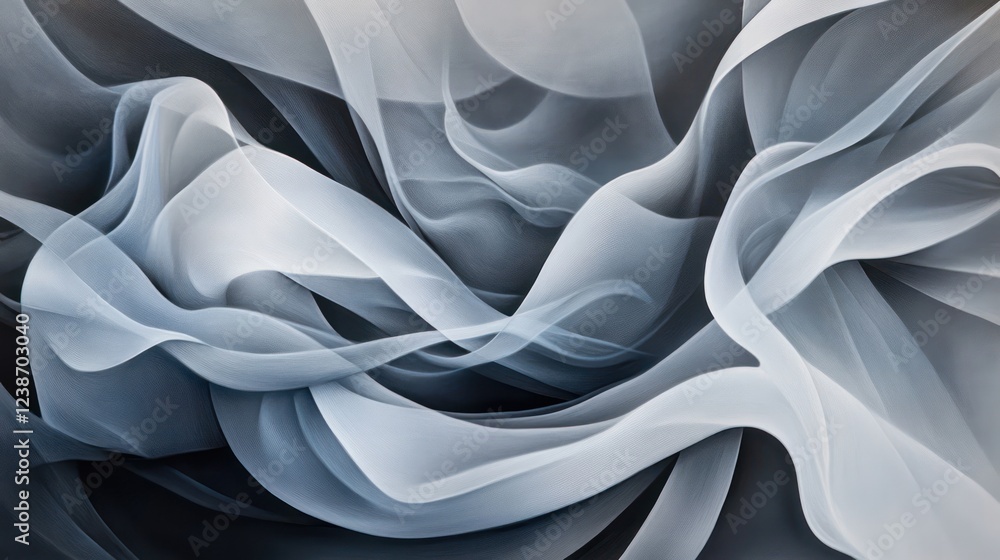 Soft, flowing curved lines in monochromatic shades of gray, creating a subtle and elegant texture. Soft, flowing curved lines in monochromatic shades of gray, creating a subtle and elegant texture.
