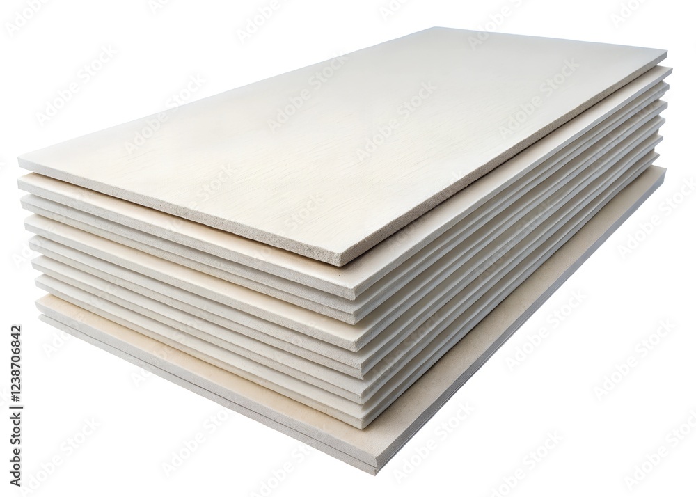 drywall sheets isolated on a white background drywall sheets isolated on a white background