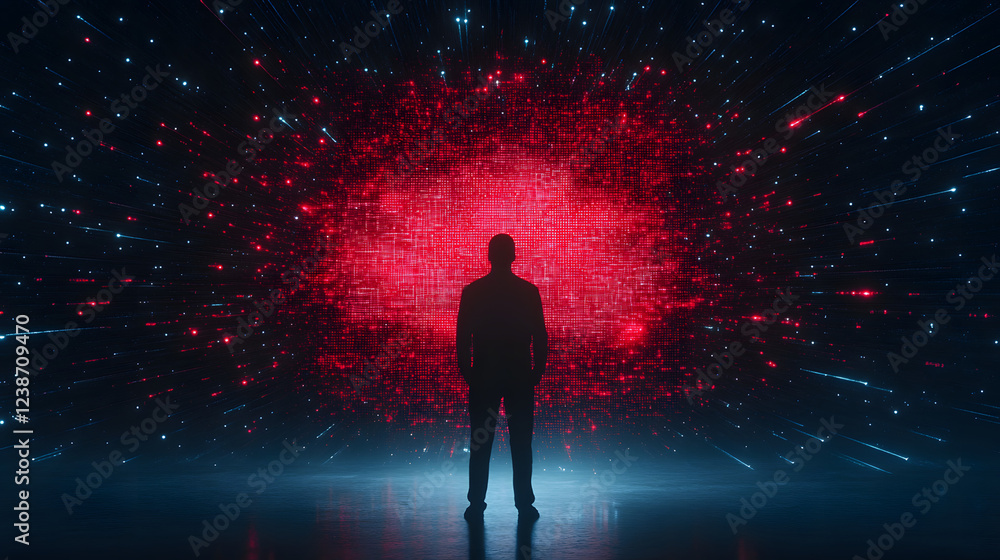 Conceptual image of memory storage with digital data represented by interconnected nodes, highlighting technology, data management, and the future of digital information storage.
Conceptual image of memory storage with digital data represented by interconnected nodes, highlighting technology, data management, and the future of digital information storage.