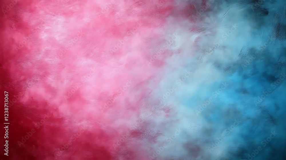 Fototapeta premium Abstract Pink and Blue Swirling Cloud Texture