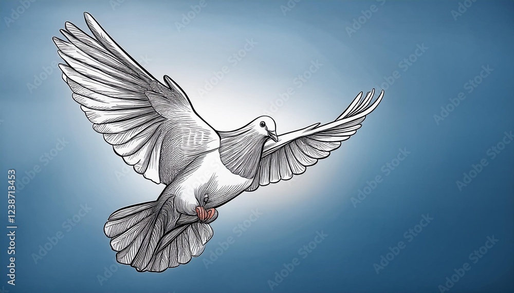 Obraz premium dove of peace