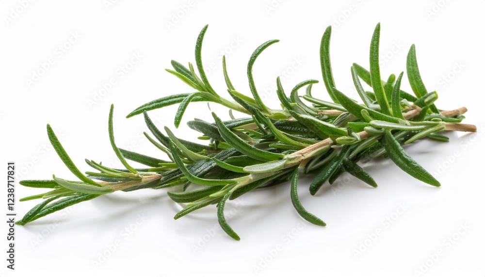 Fototapeta premium fresh rosemary isolated on white