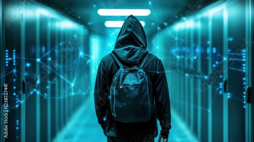 Cybercrime alert hacker breaches data center security in high-tech environment