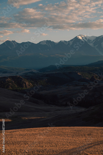 Sunset Over Serene Mountain...