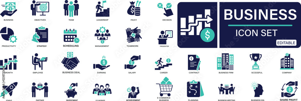 custom made wallpaper toronto digitalBusiness icon set team, meeting, partnership, startup, planning, company, management, successful You can easily change the color
