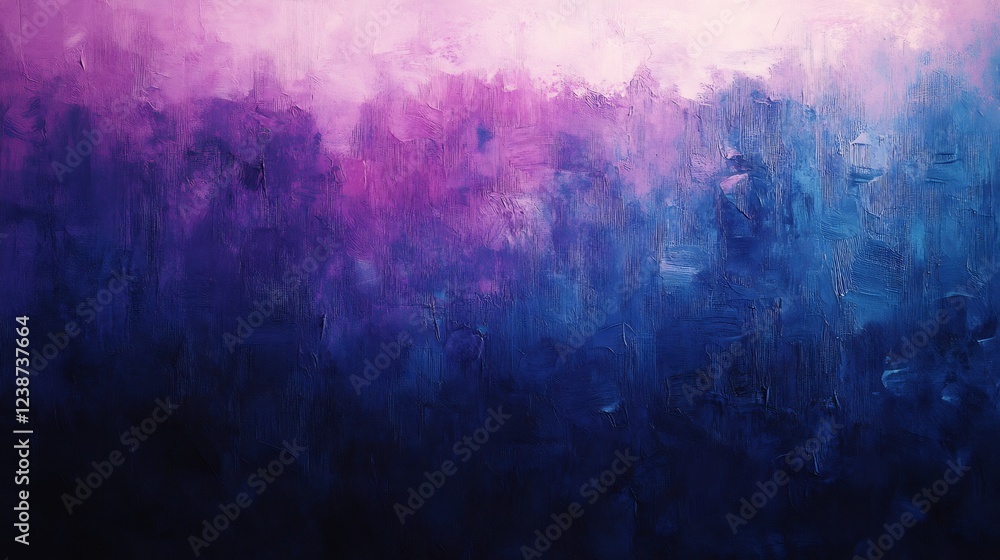 Naklejka premium Abstract Purple Blue Gradient Texture Background. AI Generated