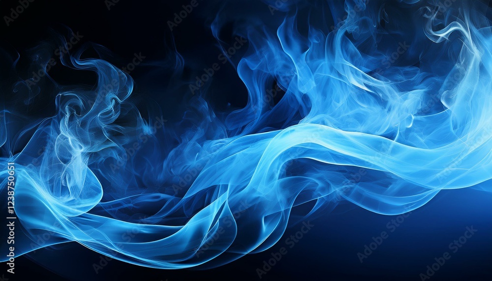 cold blue smoke fire history for product photographs or renders cold blue smoke fire history for product photographs or renders