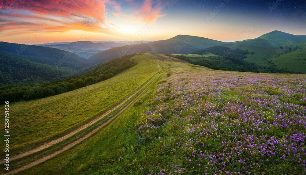 Fototapeta premium summer time milky manner