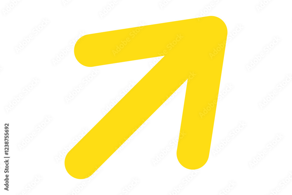 Long arrows icon. Long curved hand drawn arrow isolated. Long arrows icon. Long curved hand drawn arrow isolated.