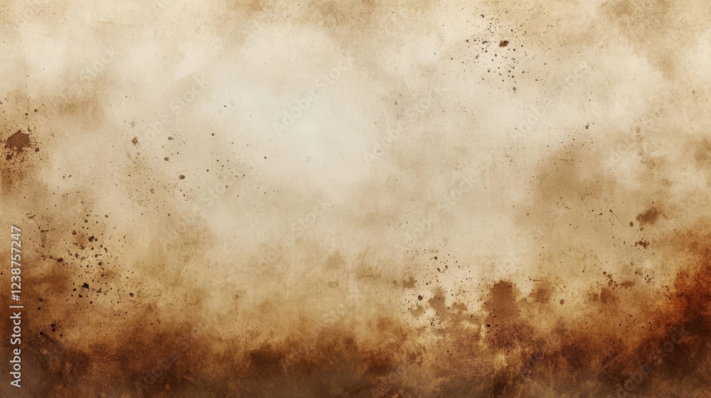 Grunge style paper with a distressed brown finish. Grunge style paper with a distressed brown finish.