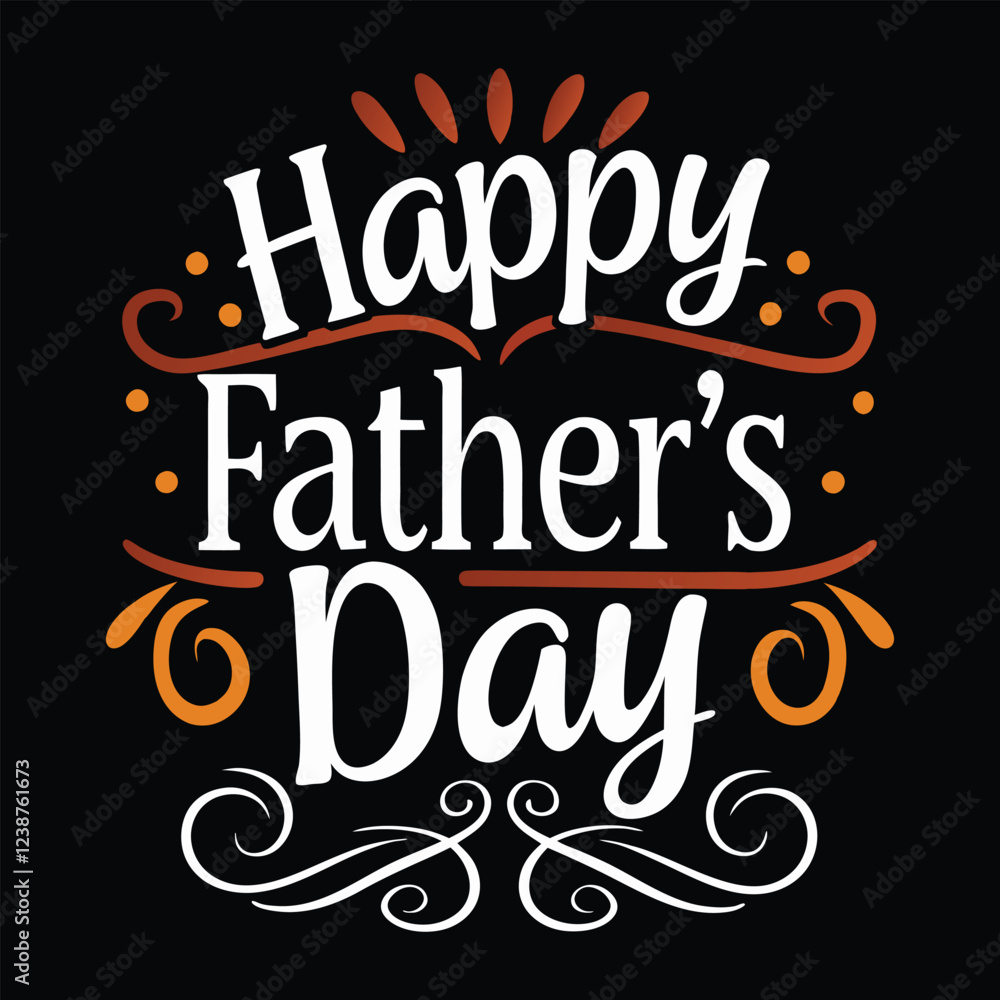 Obraz premium happy father day