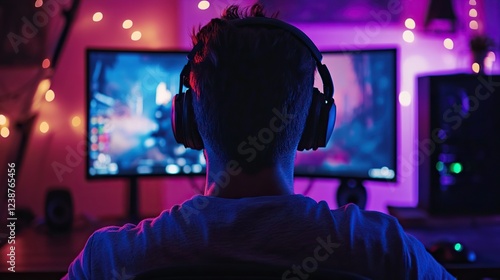 A gamer participating in an online forum, sharing tips and experiences with the gaming community.