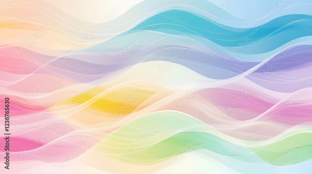 Abstract colorful wave pattern Abstract colorful wave pattern