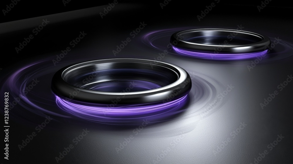 Electric Landscapes: Synergy of Light and Motion in Abstract Design Electric Landscapes: Synergy of Light and Motion in Abstract Design