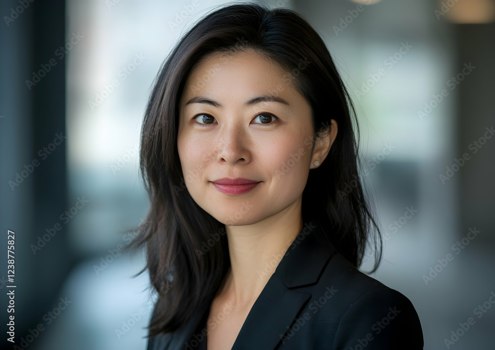 Portrait of a Confident Asian Businesswoman Portrait of a Confident Asian Businesswoman