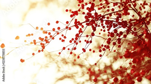 Vibrant Ecosystems Symbolizing the Coalescence of Nature and Life