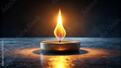 Eternal Flame Flickers in the Darkness photo