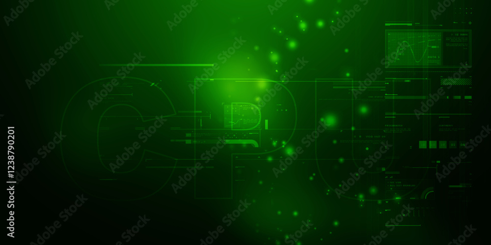 2d illustration Abstract futuristic electronic circuit technology background 2d illustration Abstract futuristic electronic circuit technology background