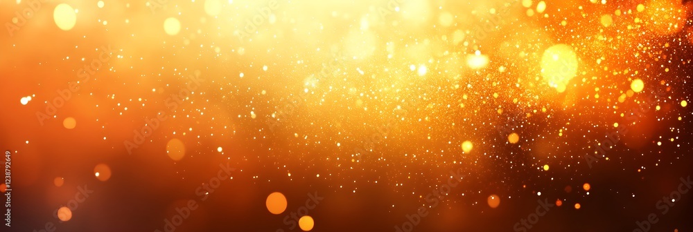 Obraz premium Soft bokeh lights with warm tones