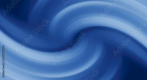 Abstract Blue Swirl Background Smooth Elegant Modern Design