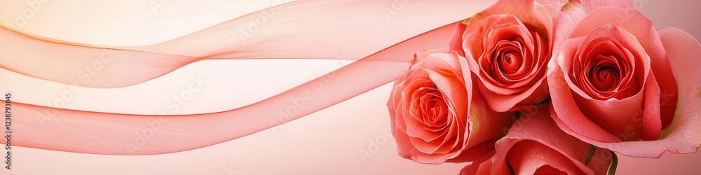 Abstract financial graph intertwined with roses, symbolizing the intersection of love and growth, Abstract financial graph intertwined with roses, symbolizing the intersection of love and growth,