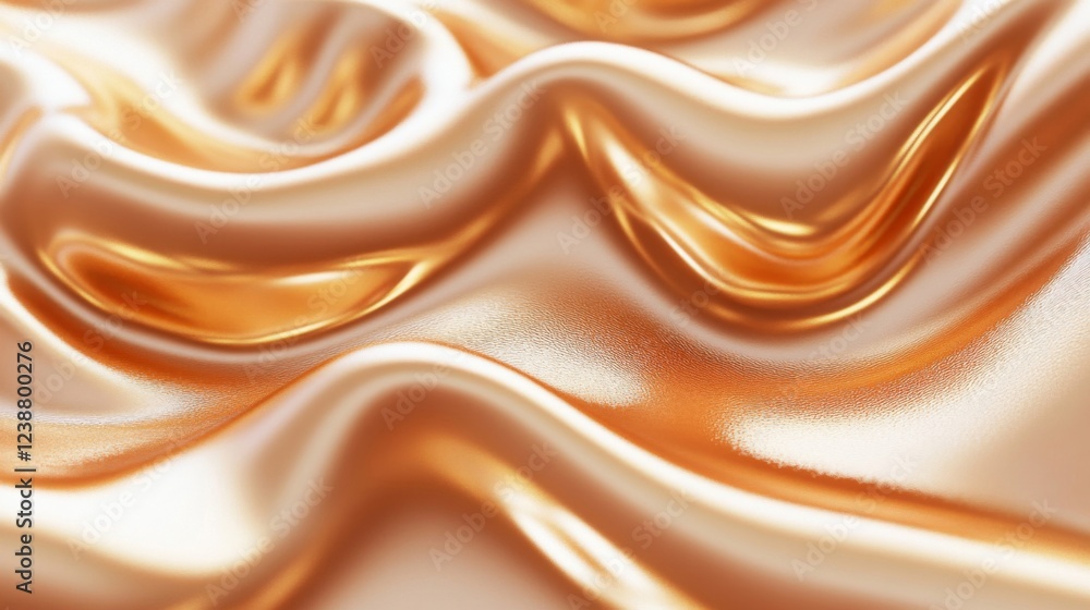 Fototapeta premium Abstract Golden Silk Texture Background