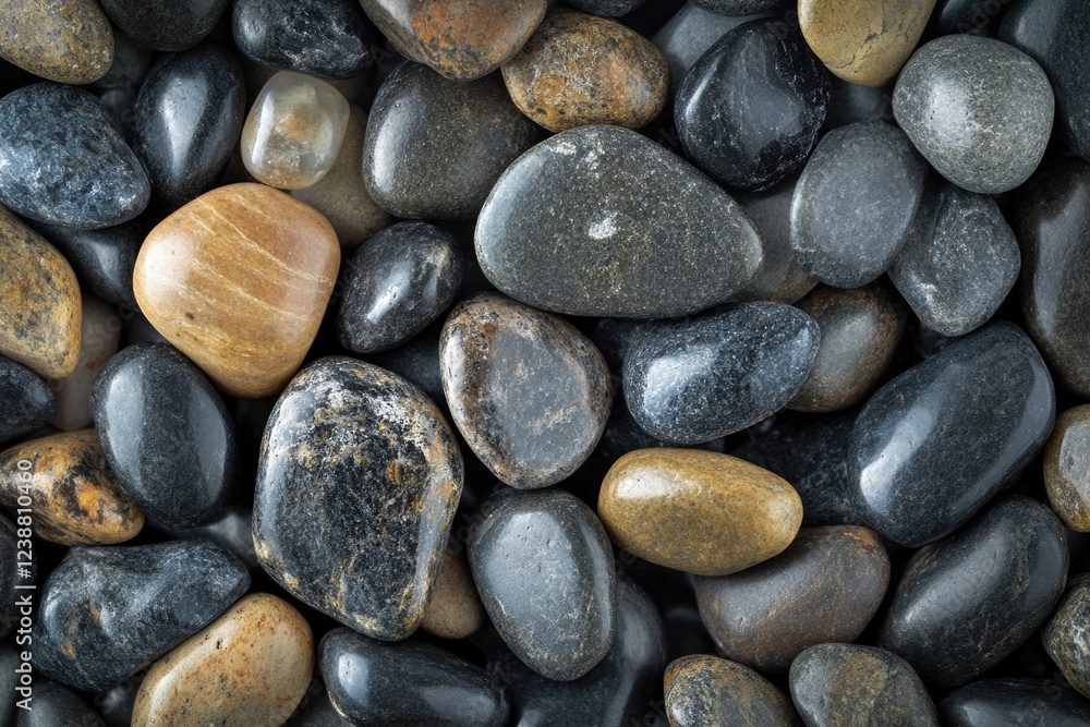 Rocky terrain with detailed texture and natural patterns Rocky terrain with detailed texture and natural patterns