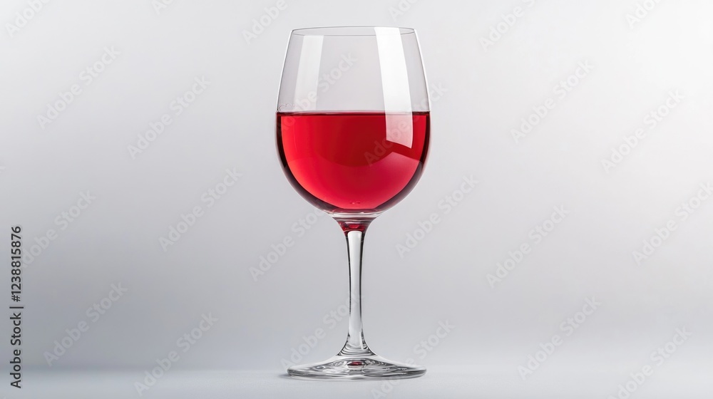 A glass of red wine placed on a table, perfect for a dinner party or wine tasting event A glass of red wine placed on a table, perfect for a dinner party or wine tasting event